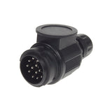 13 Pin Plug Black Plastic (Euro plug) 12v - MP128B