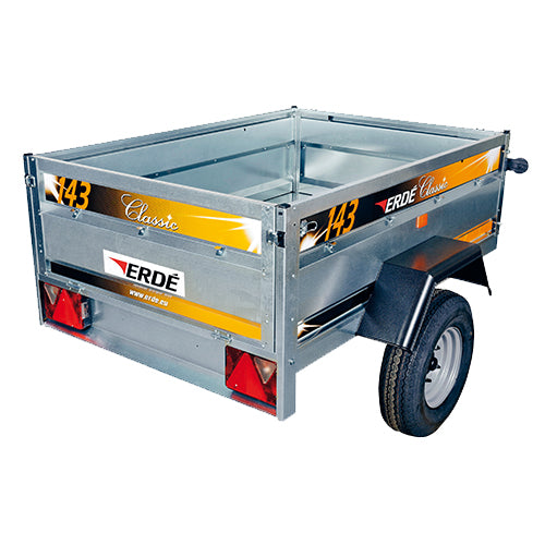 Erde 143 Car Trailer