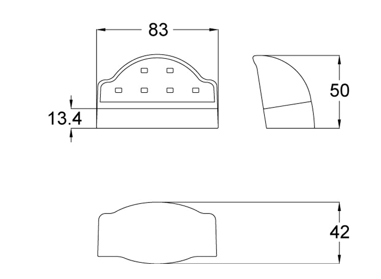 LED Number Plate Lamp - MP8228B