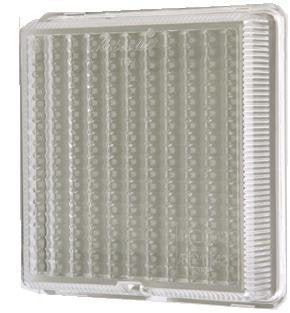 Ifor Williams Lens For Trucklite Square Reversing Lamp - CLEAR - P06770/C