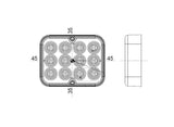 10-30V Varivolt LED Rear Fog Lamp - MP8631B