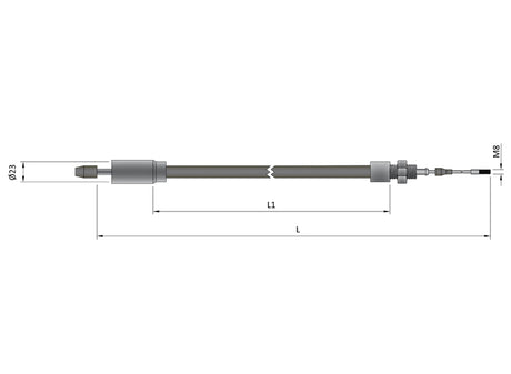 Brake Cable (Inner 1640 Outer 1430) ALKO LARGE