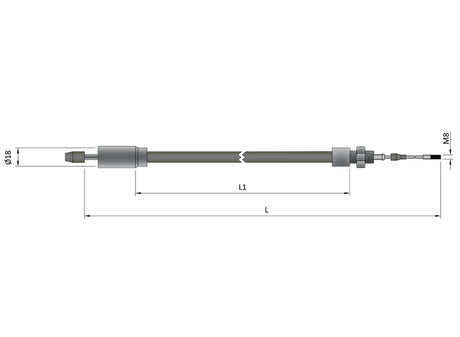 Knott Brake cable (Inner 1340, Outer 1130)