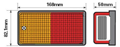 Rear combination lamps (4 function) - MP10B