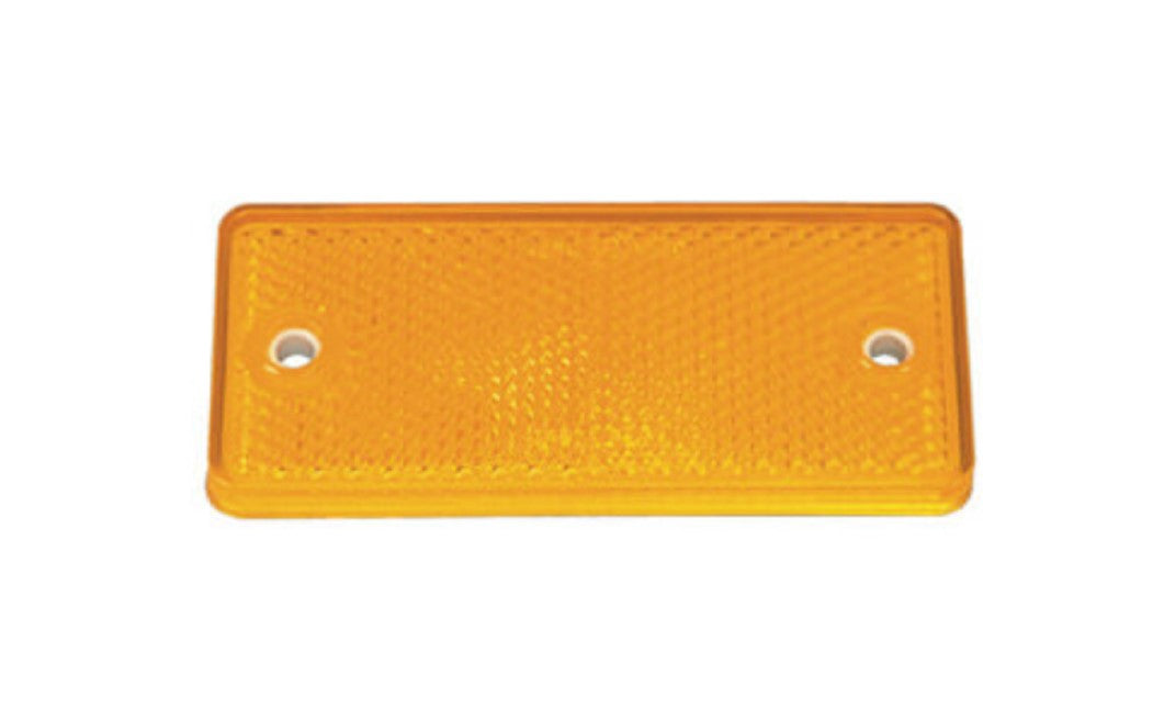 Ifor Williams REFLECTOR - AMBER RECTANGULAR - P0696