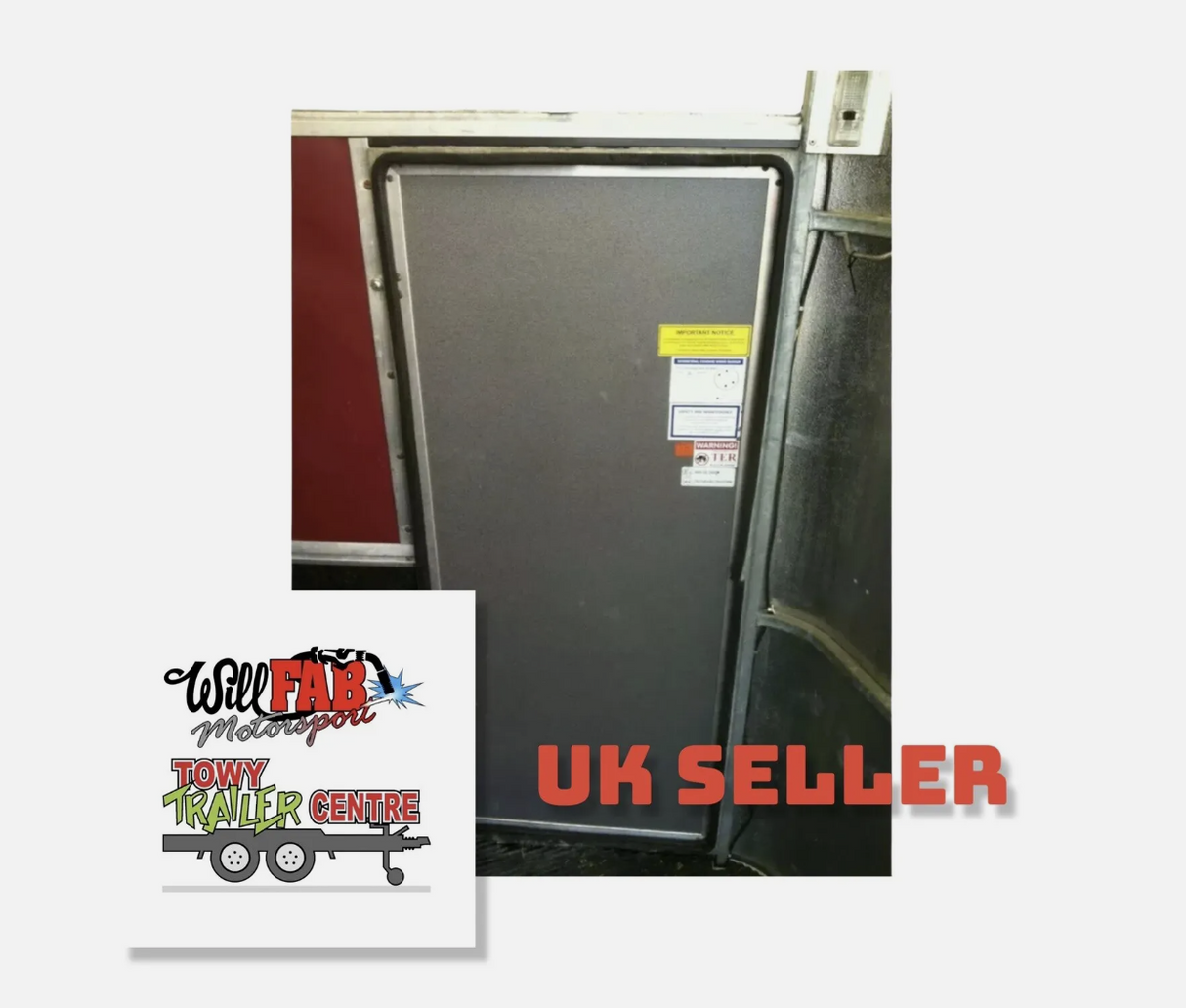 Ifor Williams horse trailer HB505 / HB510 horsebox groom's door seal / trim kit